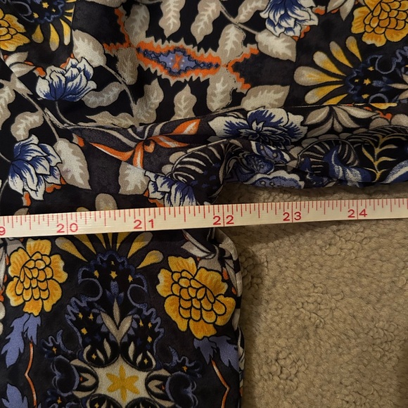 Anne Taylor LOFT Floral Pattern Dress Size L - Picture 5 of 7